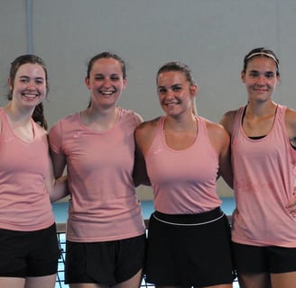 équipe femme en pré nationale tennis