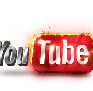 a youtuber logo with the youtube logo