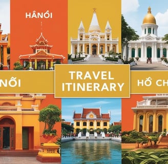 Hanoi - Danang - Ho Chi Minh