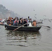 Boat ride in Ganges, Varanasi. North India tour package