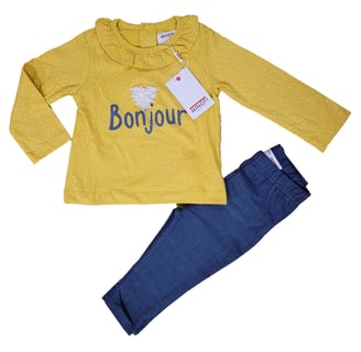 organic cotton minoti-charming-bonjour-long-sleeved-top-jeggings-set-girls-outfit