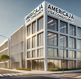 Exterior de um prédio comercial moderno em Cuiabá, Mato Grosso, com fachada limpa, janelas grandes e sinalização visível da A