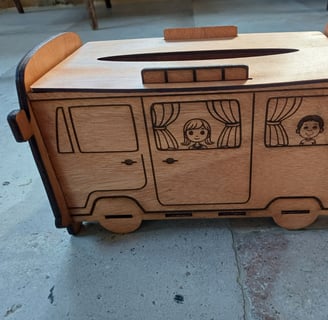 boite mouchoirs combi van