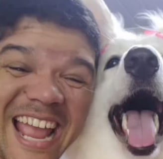 Cristiano em seu momento feliz com a Zara