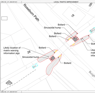 Plans for Craigleith Drive works