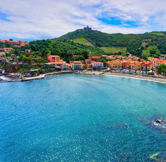 Collioure Townscape with Notre Dame des Anges
