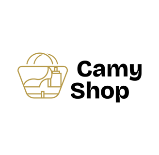logo para tienda de accesorios de mujer con bolso y zapato