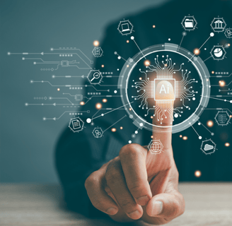 a person touching a button on a button