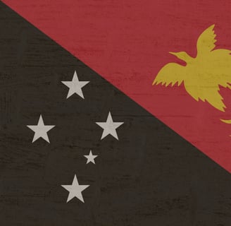 papua new guinea flag: papua new guinea travel guide