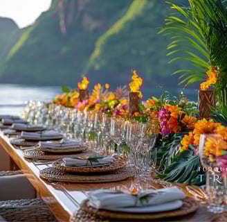 Fundraising and awards gala for major campaign, beautiful international location