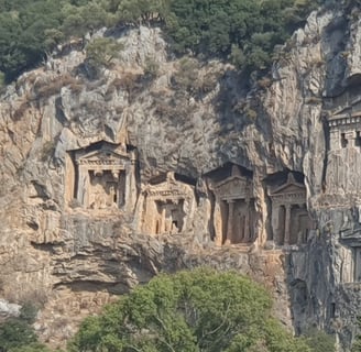 Lycian rock tombs