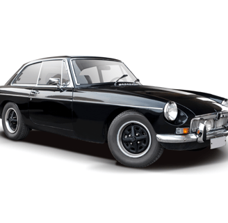 Black MG MGB