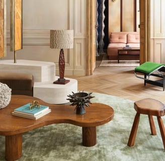 Unique wood furniture pieces for living rooms