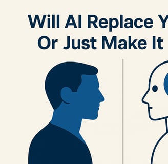 Will AI Replace Your Job Or Just Make It Better ,Imagine waking up one morning and finding out that