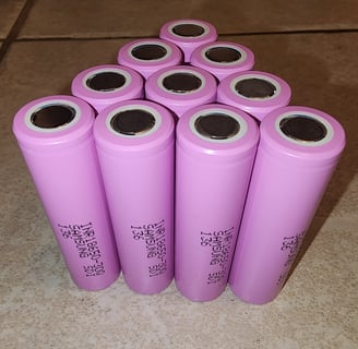 High quality Samsung 18650 rechargeable lithium ion batteries 