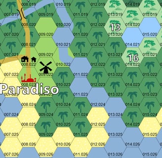 Camp and road location
