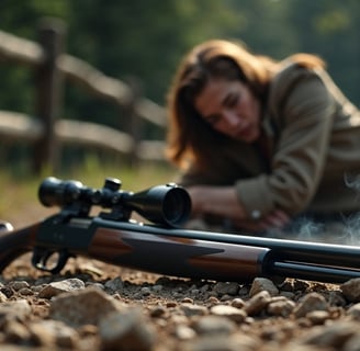 Virginia Hall suffers a horrible hunting accident