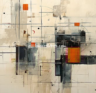 ImmrtlArts : Beyond Boundaries abstract painting description