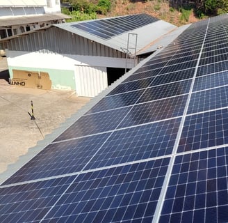 energia solar instalada em hospital santa casa de misericordia de caconde