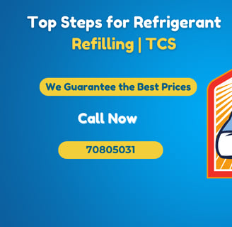 Top Steps for Refrigerant Refilling | TCS