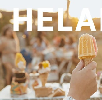Fiesta mexicana acompañada de helado