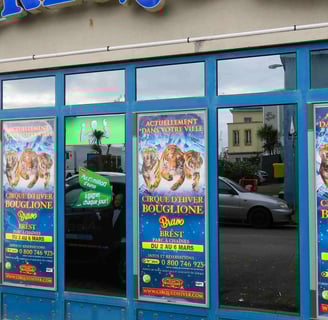 affichage Bouglione à Brest en 2016