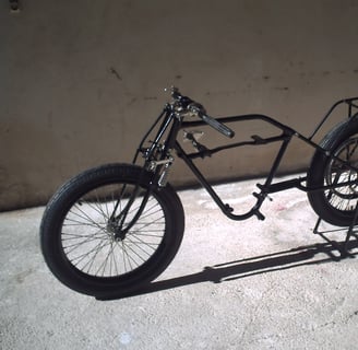 restauration moto ancienne partie cycle