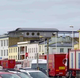 arrivée des convois Bouglione dans la Ville de Brest