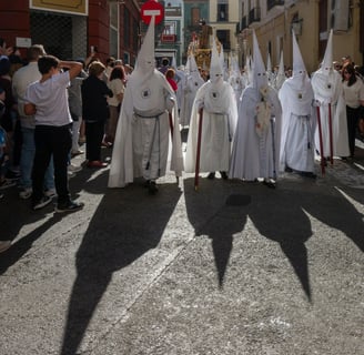 The streets of Seville during Semana Santa