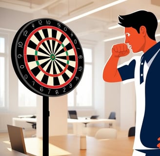 Target board marketing room