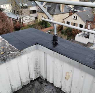 Étanchéité toiture bâtiment 35