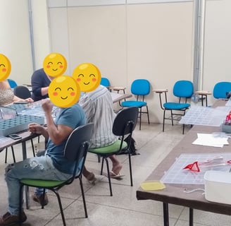oficina de artesanato