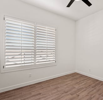 white shutter