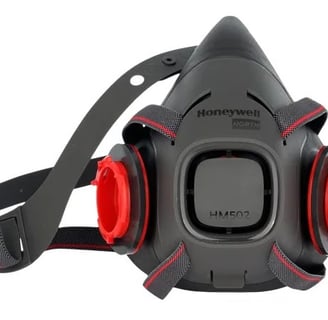 Demi-masque de protection respiratoire Honeywell HM502 pour usage industriel sécurisé