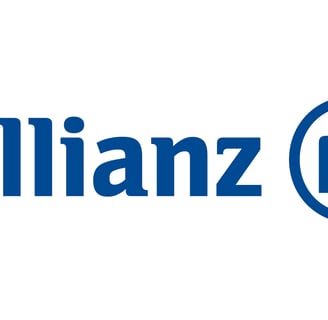 Logo de l'assurance Allianz avec qui nous sommes partenaire et garage agréé.