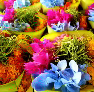 canang sari - codzienny offering 
