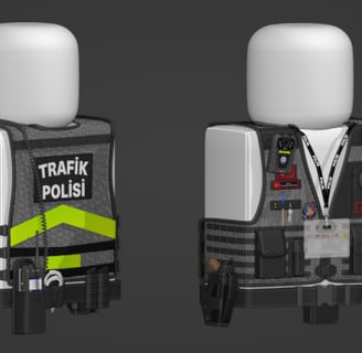 Turkish Police Standard Duty Vest