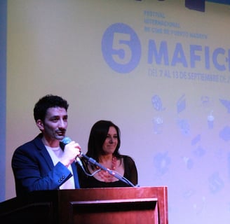 Juan Minujin Padrino de MAFICI