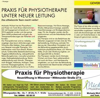 Zeitungsartikel 2016