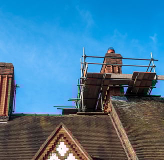 Ensure your chimney is safe & functioning properly with regular maintenance from Sunbury Roofing.