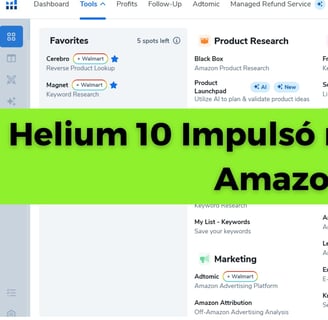 Formas Sorprendentes en que Helium 10 Impulsó mis Ventas en Amazon