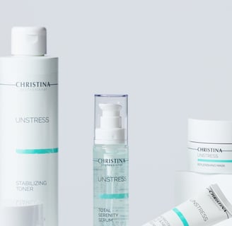 Christina Cosmetics grande marque de cosméceutique disponible à Metz chez Hoanity Glow Therapy