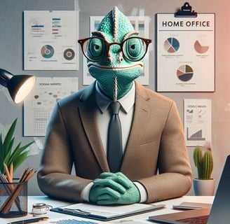 Pessoa de postura firme encarando uma situação tensa, representando segurança e controle
