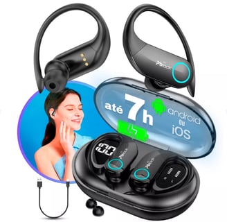 FONE DE OUVIDO BLUETOOTH ESPORTIVO