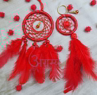 agamya red dreamcatcher