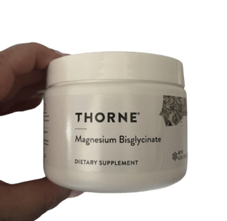 Thorne Magnesium Bisglycinate - Powdered Magnesium Formula - Support Restful Sleep, Muscle Relaxatio