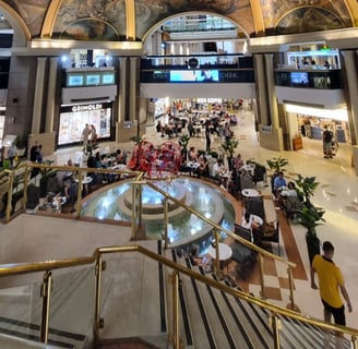 Foto da Galerias Pacifico, em Buenos Aires