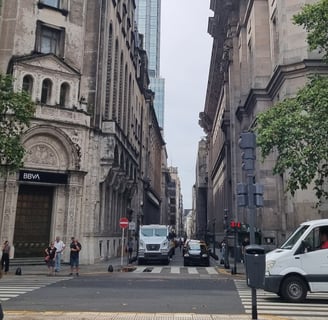Foto tirada no centro de Buenos Aires