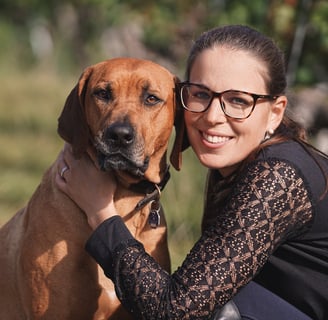 Vier-Pfoten-Mensch-Porträt