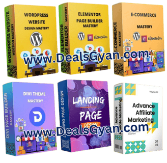 website template landing page